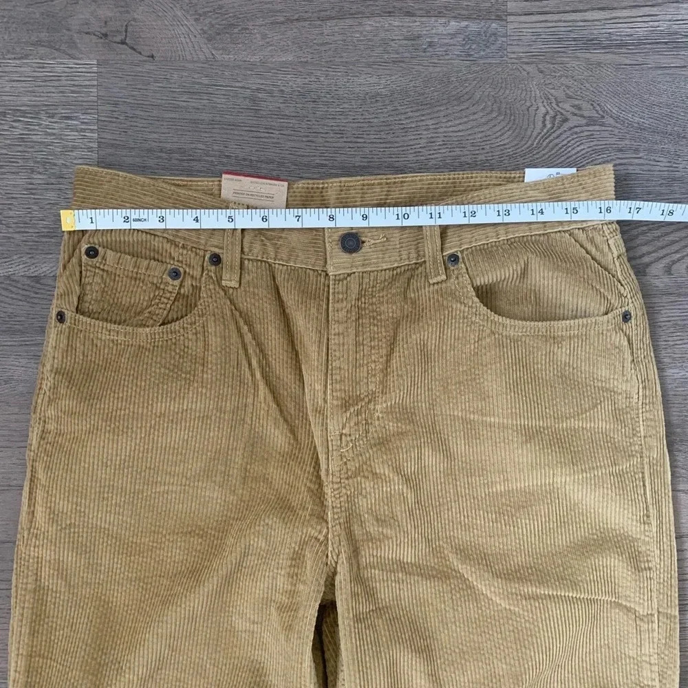 Leviāsā Low Pro Corduroy Jeans - Size 29x30 - Light Brown - NWT - Picture 6 of 11